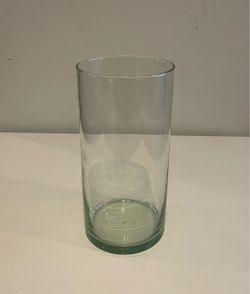 Clear Glass Cylinder Vase