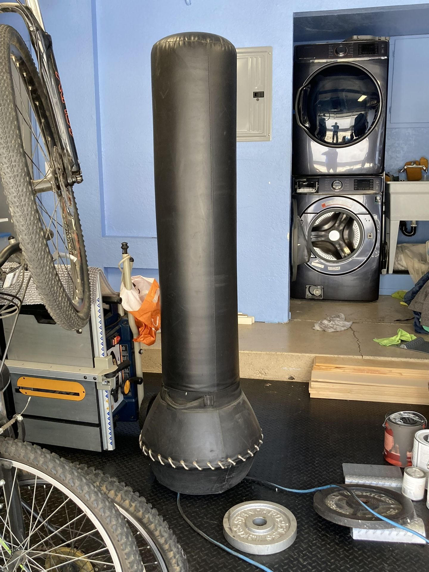 Standalone Kicking And Punching bag