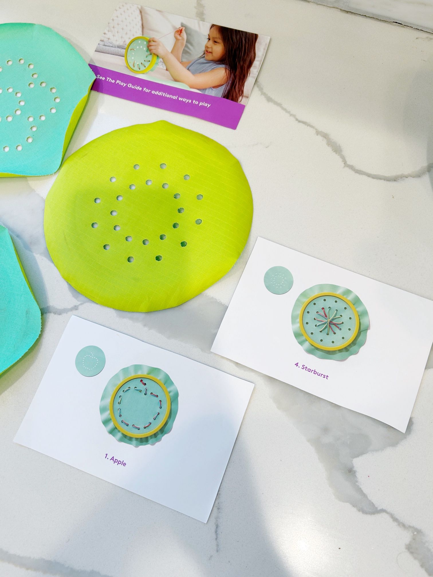 Lovevery Needle Threading Activity