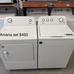 Amana Washer Dryer 