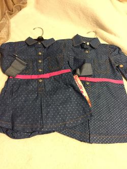 Matching baby dresses. 12 and 18 months. Will sell separately