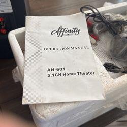 Affinity Technology Home Theater Surround System 