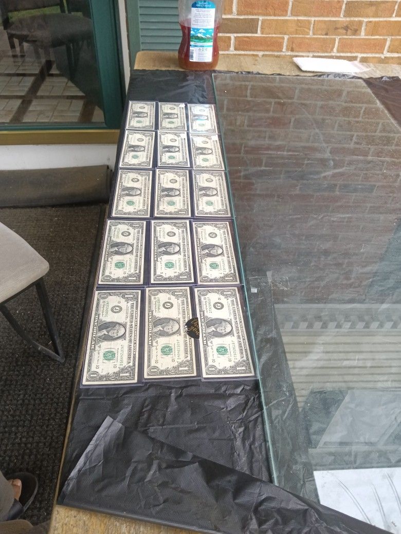 (15) $1" Joseph W Barr Notes "