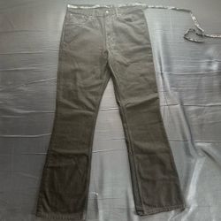 Black Bootcut Denim Jeans 34x34