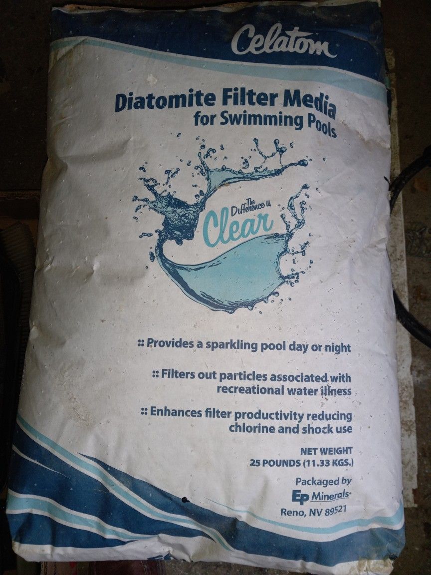 Celaton Diatomite Filter Media for Swimming Pools