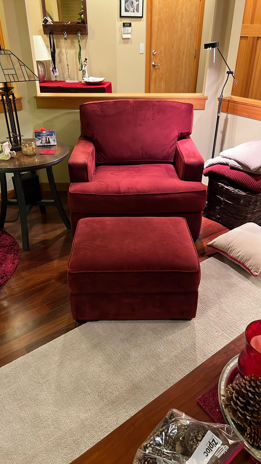 Arm Chairs And Ottoman