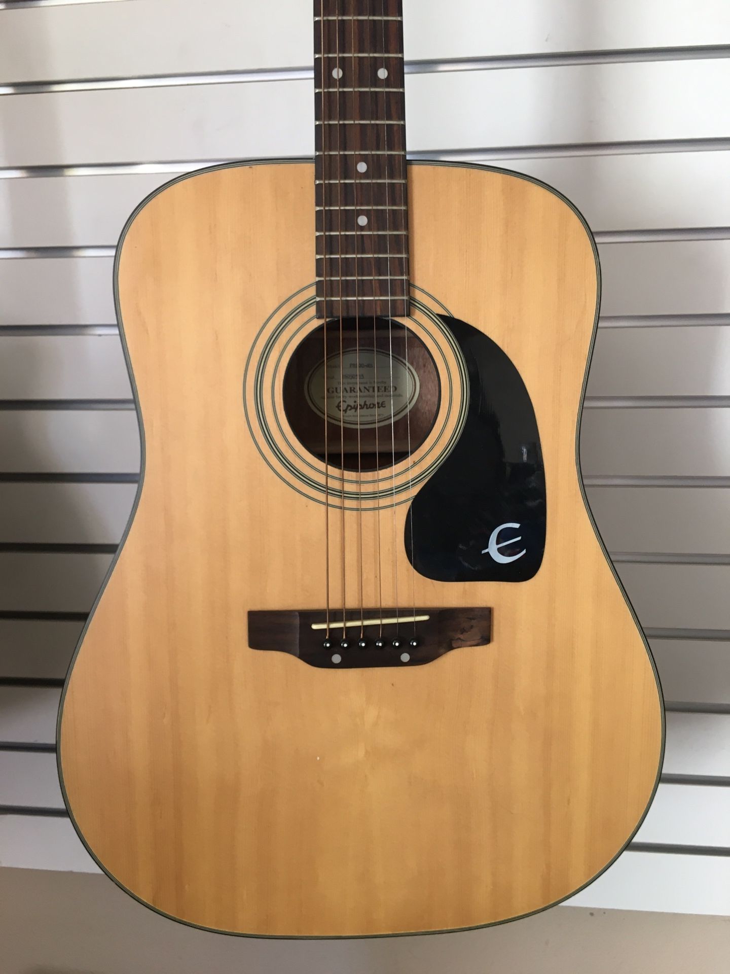 Gibson Epiphone PR200 NS Acoustic Guitar Natural Satin for Sale in