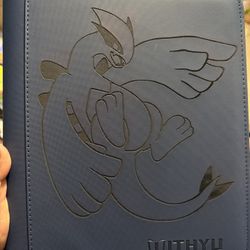 4 Pocket Top loader Binder Featuring lugia And Ho Oh