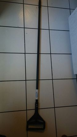 Mop handle plastic metal