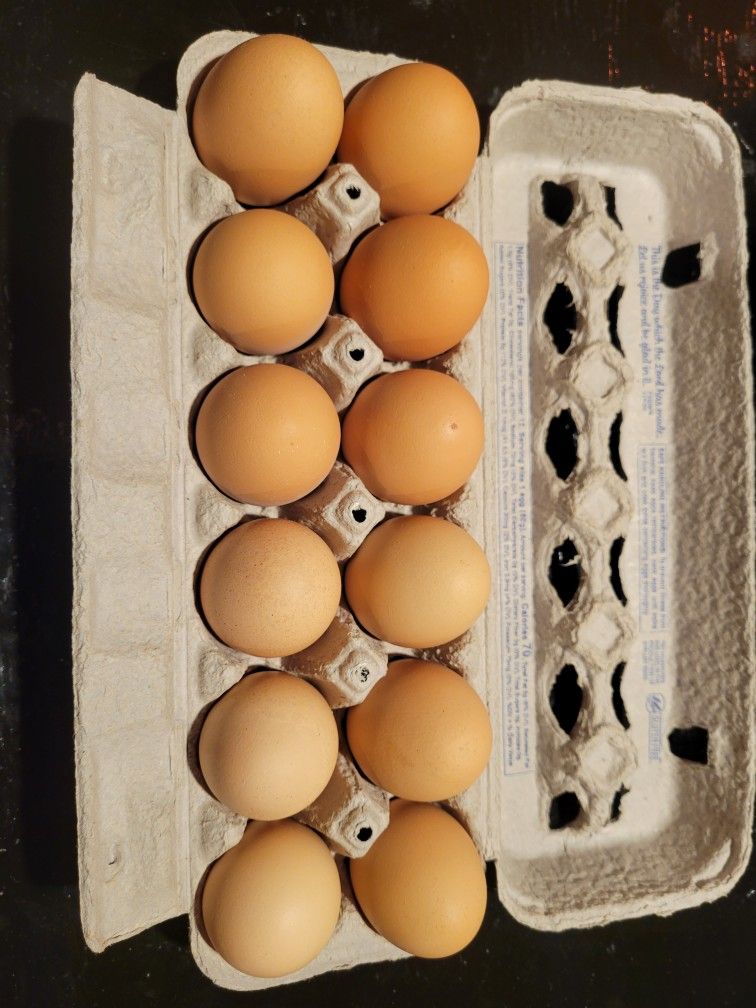 FRESH BROWN CHICKEN EGGS