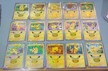 Pokemon 30th Celebration Pikachu Complete Set 30/30