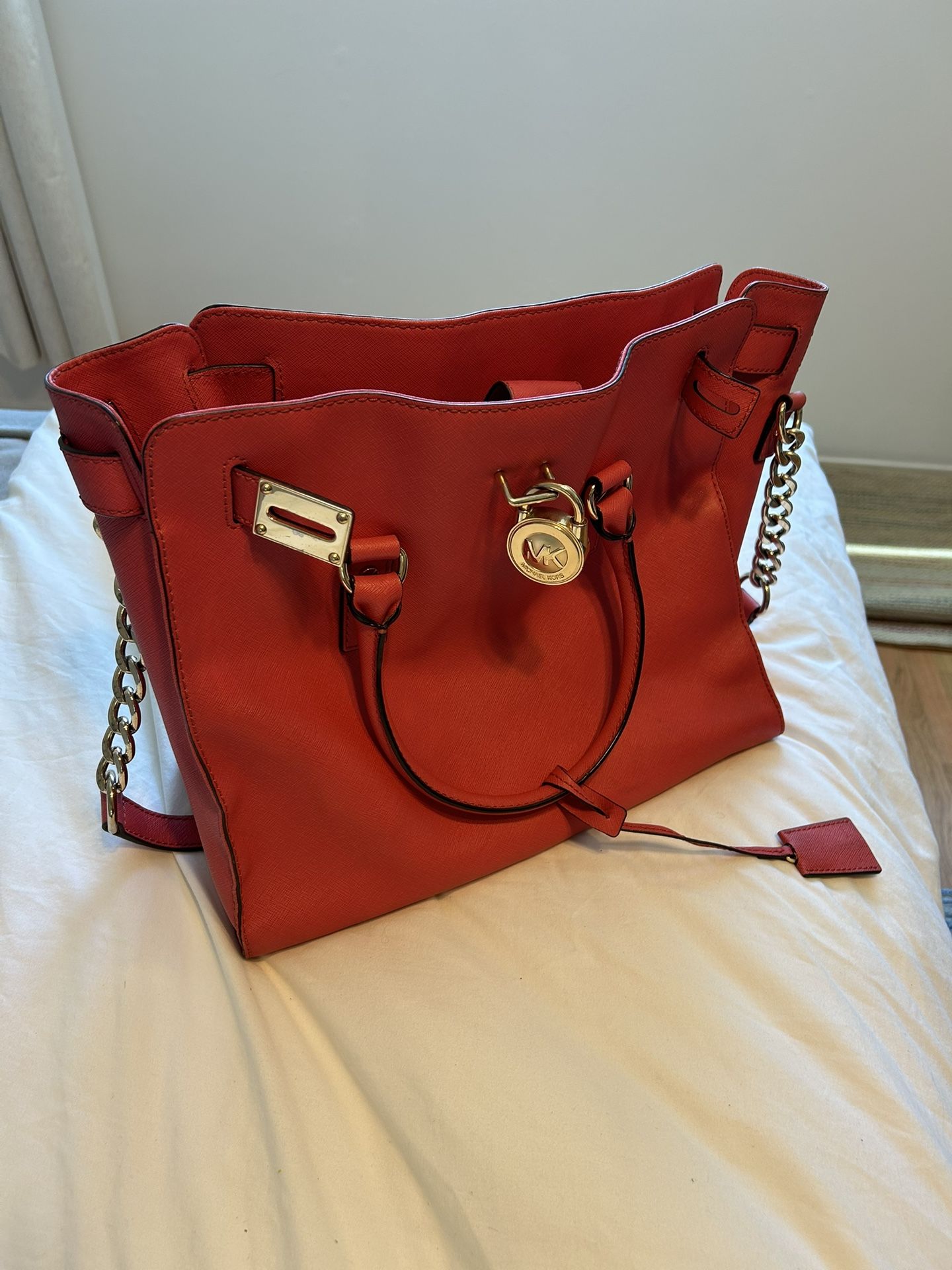 Michael Kors Coral Laptop Bag