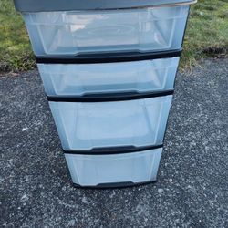 Plastic Storage Drawers 