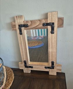 Wooden Framed Mirrors for Wall Decor