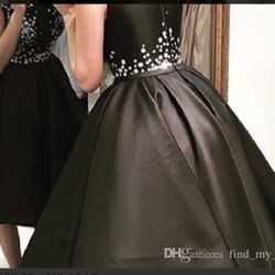 Plus Sized A-line Cocktail dress