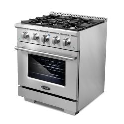 New Open Box 30" Professional Style Gas Range