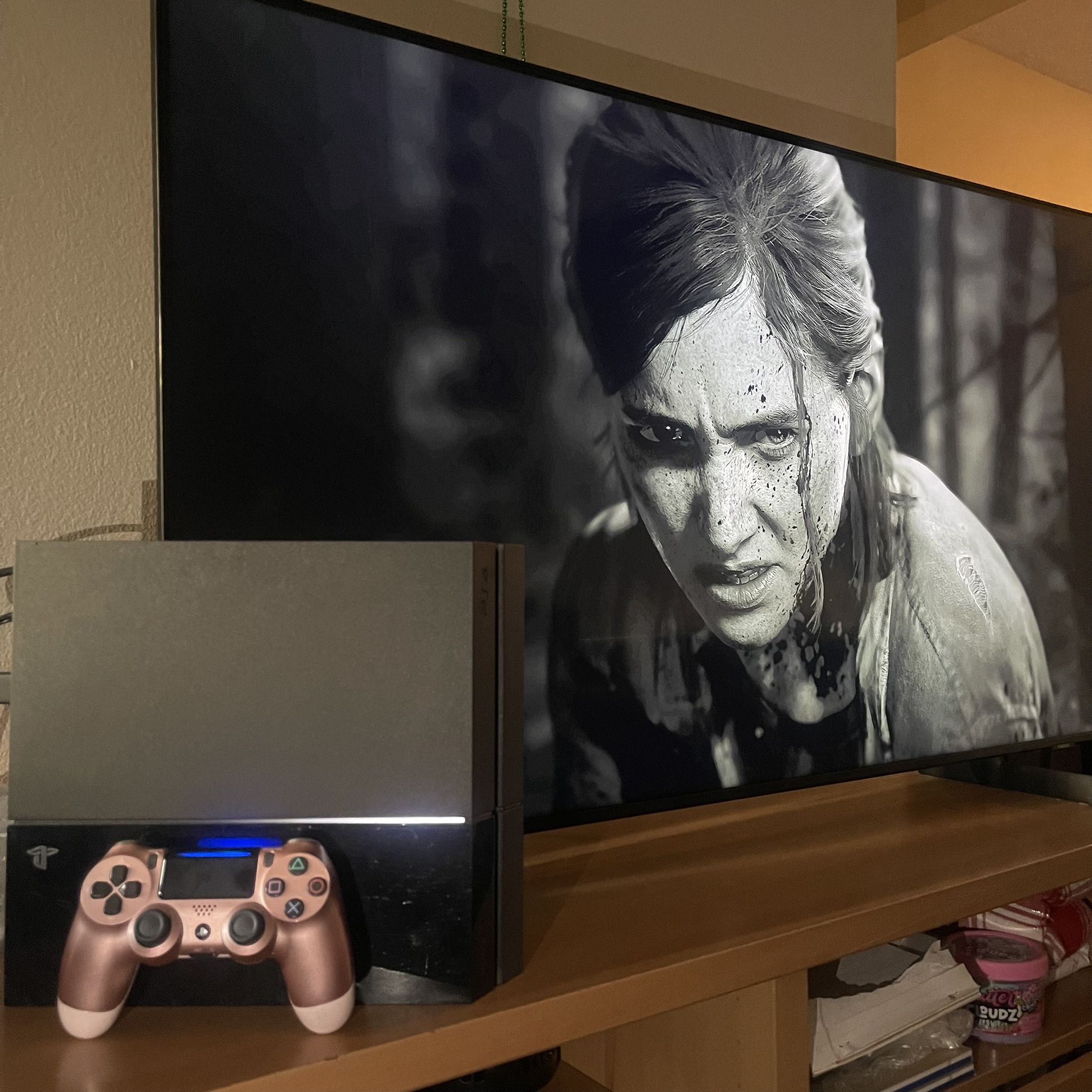 Ps4 With Pt, The Last Of Us Part 2, And Bloodborne 