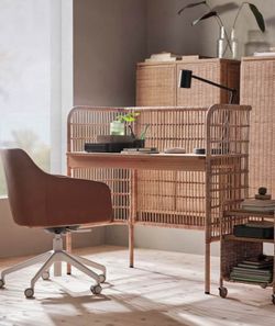 Rattan Desk