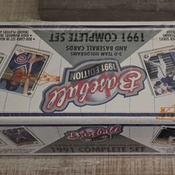 1991 Upper Deck Baseball Cards Set 