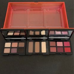 NEW SmashBox Limited Edition “Light It Up” 3 Palette Set 6 Color Eye Palette, 3 Color Contour Palette, 6 Color Lip Palette