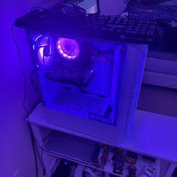 Gaming pc with keyboard and mouse