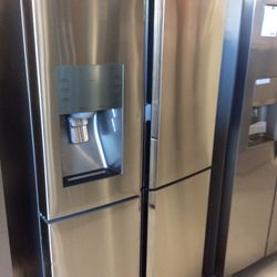 Samsung 28 Cu Ft Food Showcase 4 Door Flex Zone Refrigerator 