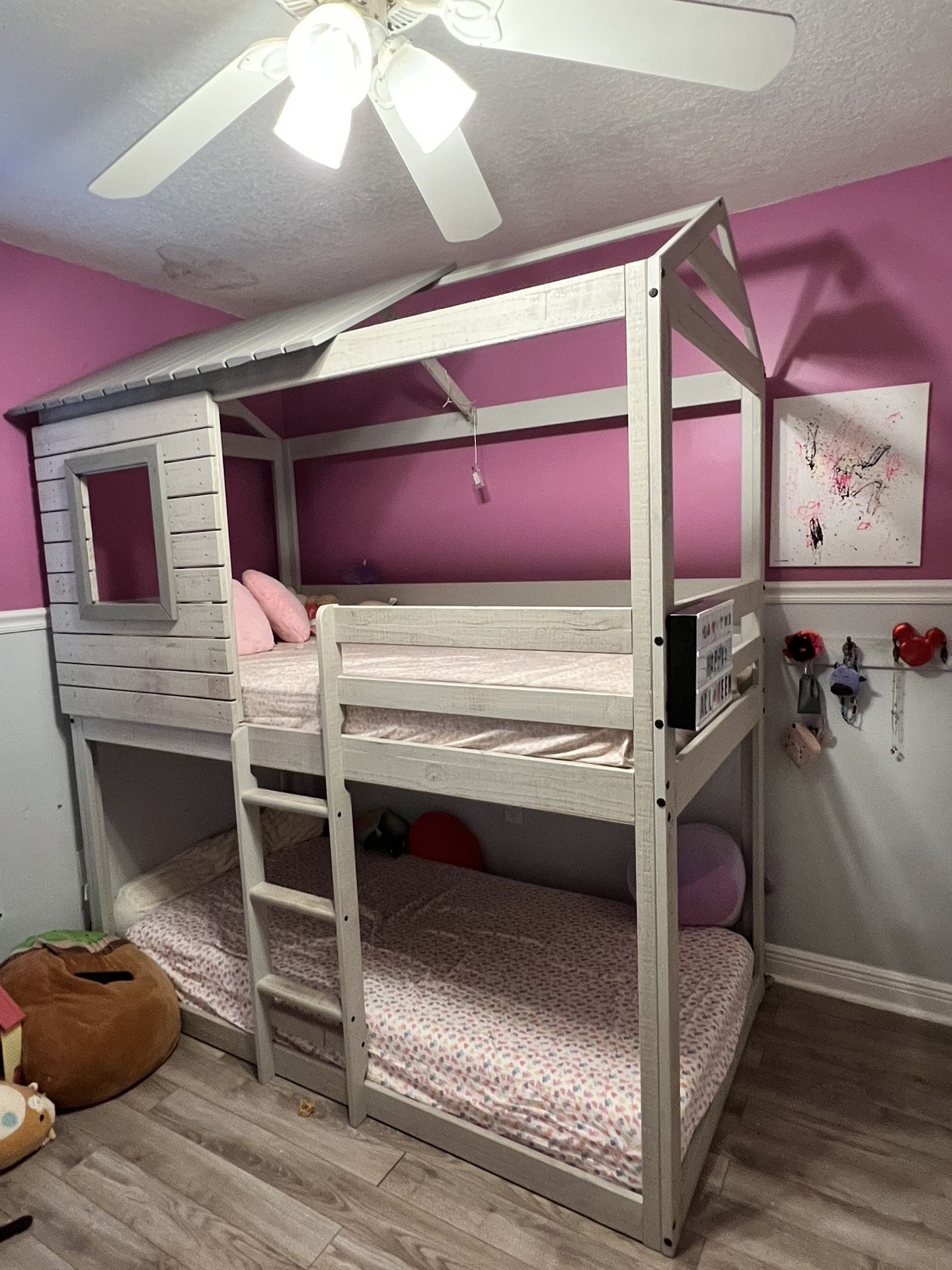 Twin Over Twin Bunk Beds Dimensions (see below)