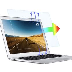 2 Pack Anti Blue Light Screen Protector for 2018-2020 MacBook Air 13-inch with Touch ID Model A1932 A2179 A2337 - Anti-scratch and Anti-Glare Screen P