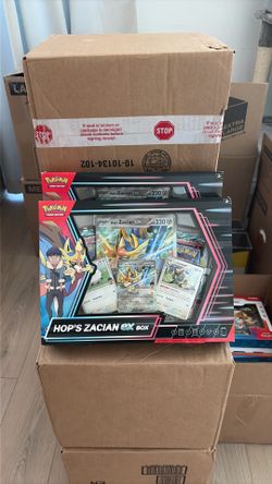 Pokemon hops zacian ex box
