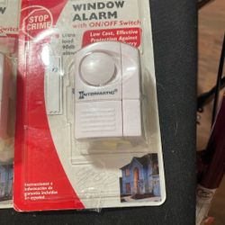 Window Alarms  -  Wireless Door Chime 