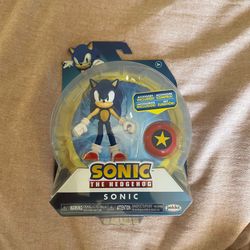 NEW ~ Jakks Sonic the Hedgehog 4" Action Figure with Shield