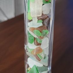 Small Jar of Monterey Peninsula Sea Glass