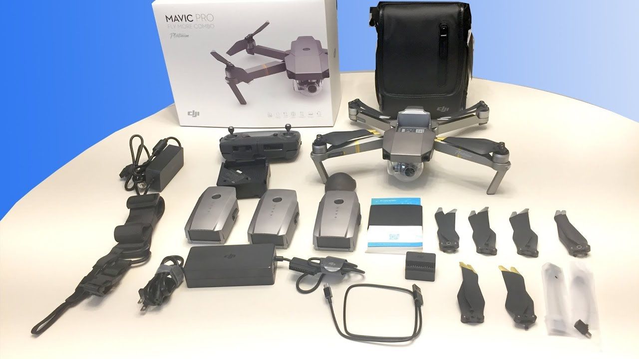 DJI Magic Pro Platinum Drone combo