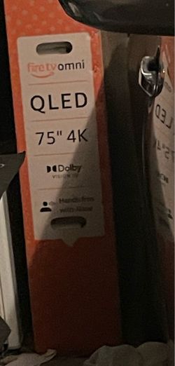 Unopened still in box 75 inch smart TV