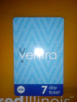 7 Day Ventra Card