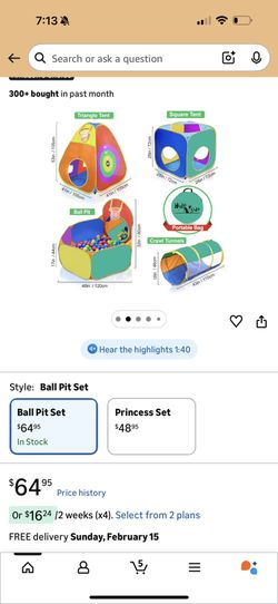 Ball Pit Set