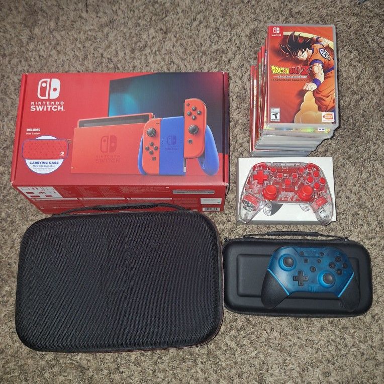 Nintendo Switch Mario Red & Blue Edition