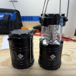 2 Camping Lanterns