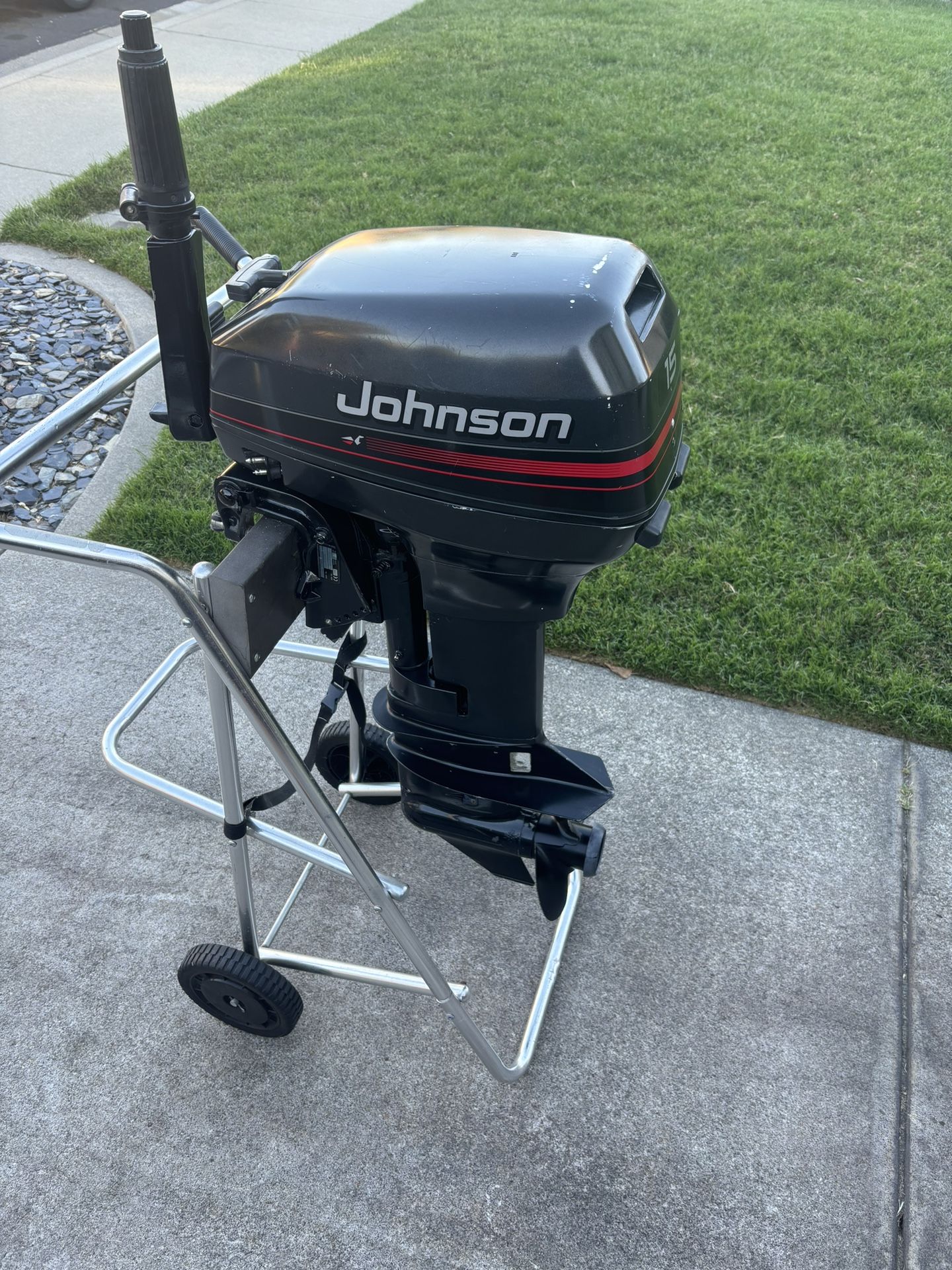 15hp Johnson Outboard Motor