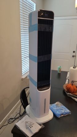 New 41 Inch Cooling , Portable Evaporative Air Cooler with Remote, 12H Timer,