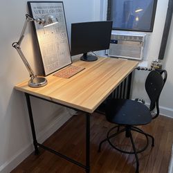 IKEA Kullaberg Desk + Swivel Chair