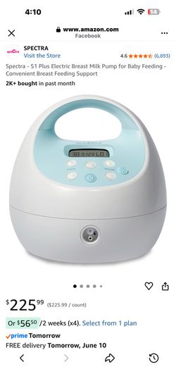 Pink Spectra Breast Pump