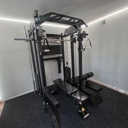 NEW Vesta Pro Series 3in1 Squat Rack | Functional Trainer | 45lbs Smith Machine | Pulley System | FREE DELIVERY🚚  Plus TAX 💲