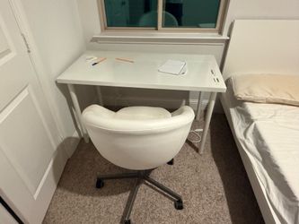 IKEA table and chair