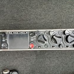 Sound device with a microphone and headphones 