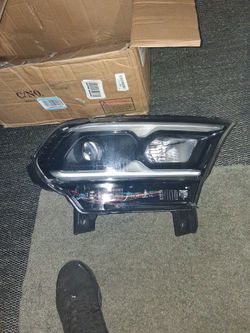 passenger-side LED headlight assembly for a 2021-2024 Dodge Durango.