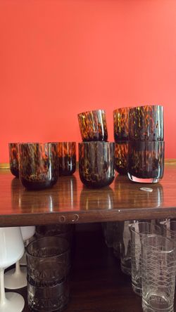 CB2 Glasses Set Of 10