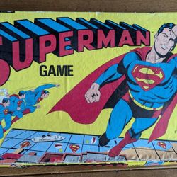 Rare Vintage 1978 Superman Board Game 
