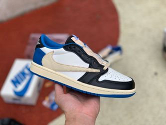 Fragment Design x Travis Scott x Air Jordan 1 Retro Low 2