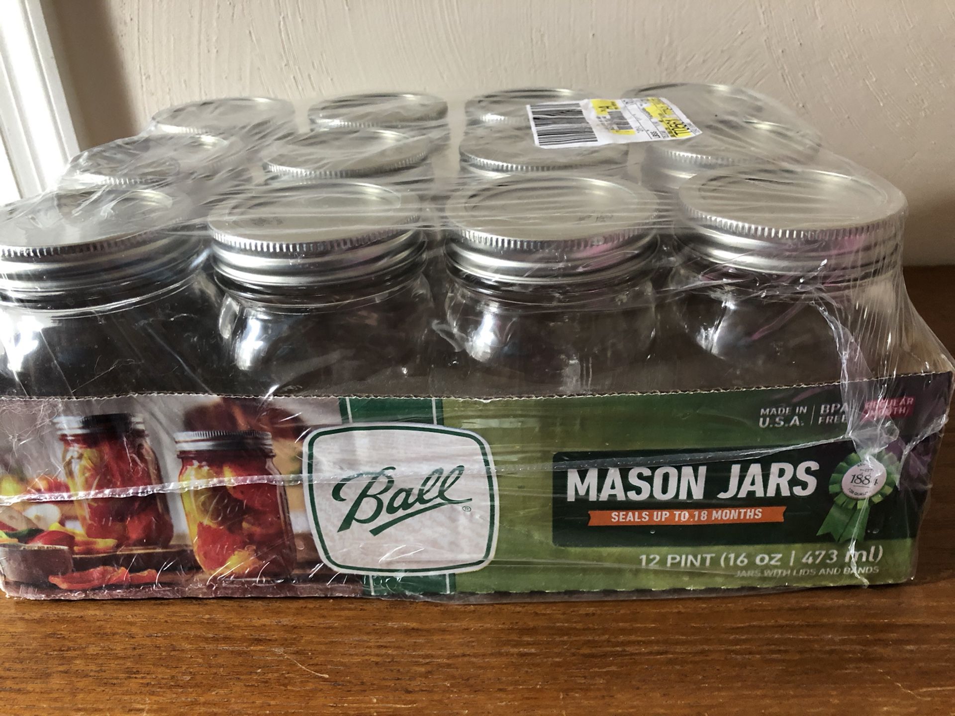 Mason Jars, New In package